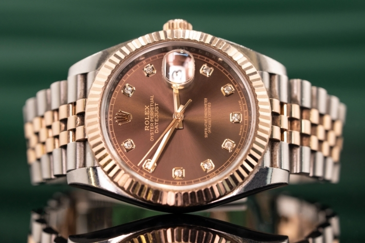 Kỳ Lân Luxury suc hut mat so chocolate rolex 10 Điều gì làm nên sức hút của mặt số Chocolate trên đồng hồ Rolex?