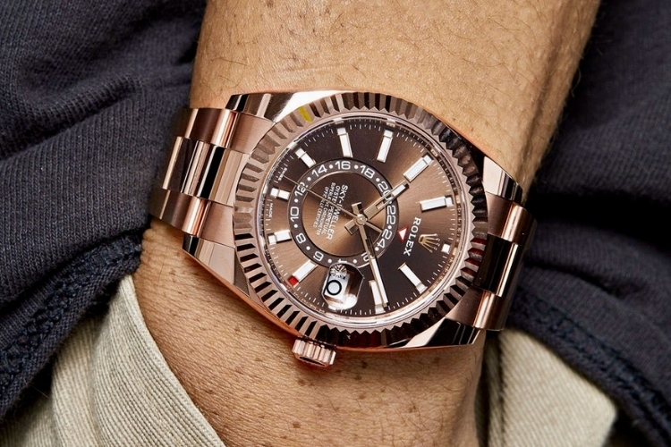 Kỳ Lân Luxury suc hut mat so chocolate rolex 5 Điều gì làm nên sức hút của mặt số Chocolate trên đồng hồ Rolex?