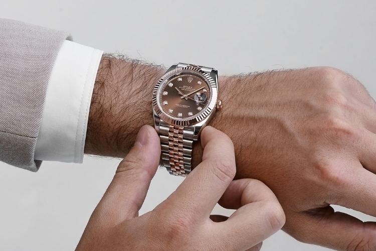 Kỳ Lân Luxury suc hut mat so chocolate rolex 7 Điều gì làm nên sức hút của mặt số Chocolate trên đồng hồ Rolex?
