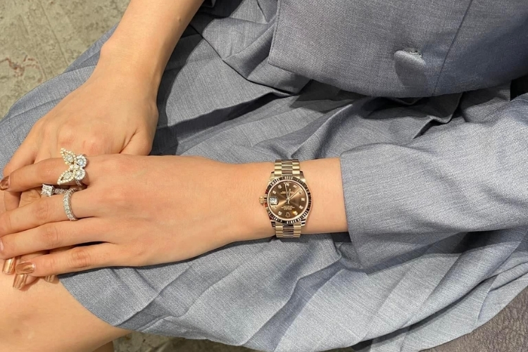 Kỳ Lân Luxury suc hut mat so chocolate rolex 9 Điều gì làm nên sức hút của mặt số Chocolate trên đồng hồ Rolex?