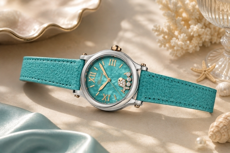 Chopard phá cách với tinh thần vui tươi, phóng khoáng thay cho vẻ đẹp trang sức truyền thống.