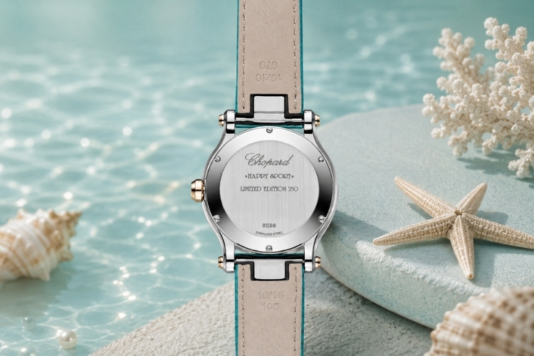 Kỳ Lân Luxury tuyet tac kim cuong gioi han giua long dai duong happy fish 278598 6001 5 Chopard Happy Fish 278598-6001 – Tuyệt tác kim cương giới hạn giữa lòng đại dương