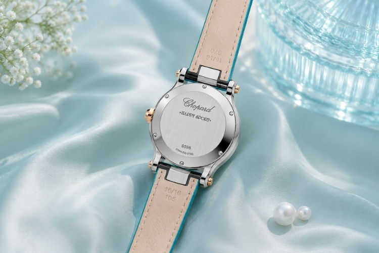Kỳ Lân Luxury vu dieu sao bien tren chopard happy starfish 278598 6002 4 Chopard ra mắt Happy Starfish 278598-6002 – Vũ điệu sao biển trên cổ tay