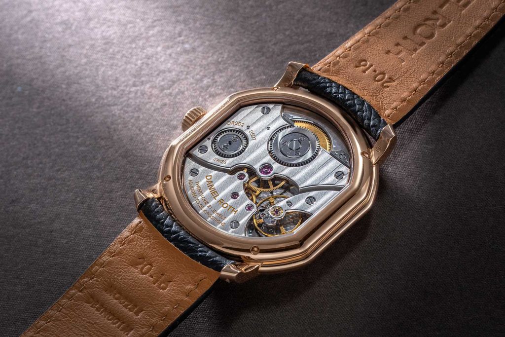 Kỳ Lân Luxury Daniel Roth Engine Turning3 Đồng hồ Daniel Roth Extra Plat Rose Gold Gilt