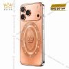 Điện thoại iPhone 18 Pro Max custom vàng Au750 đính 12 viên kim cương