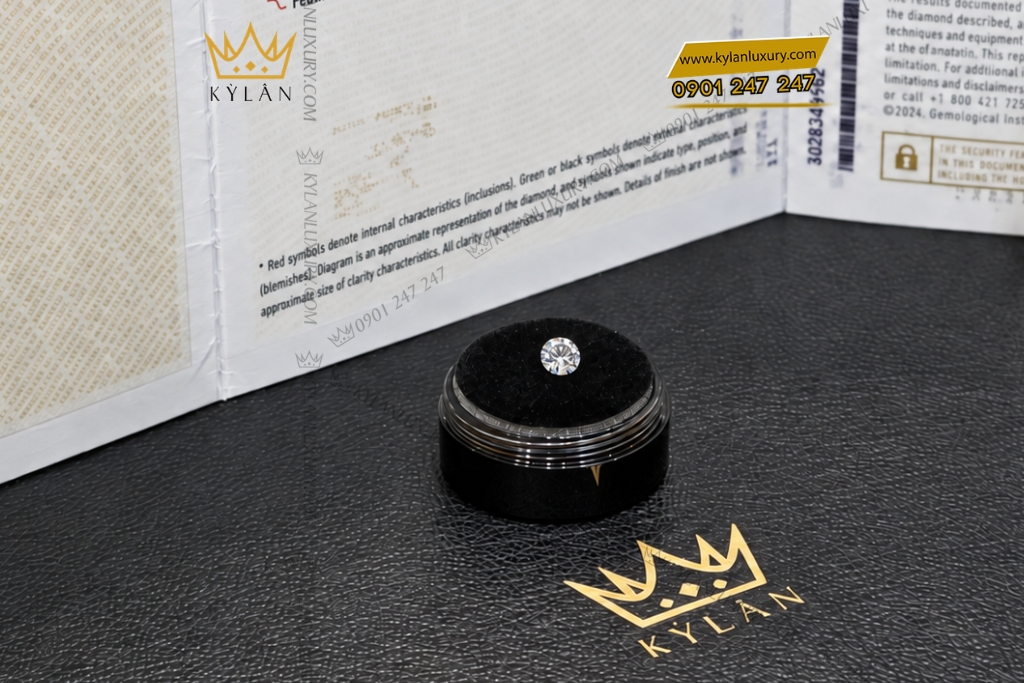 Kỳ Lân Luxury Kim cuong thien nhien 7ly2 5 Kim cương thiên nhiên 7ly2