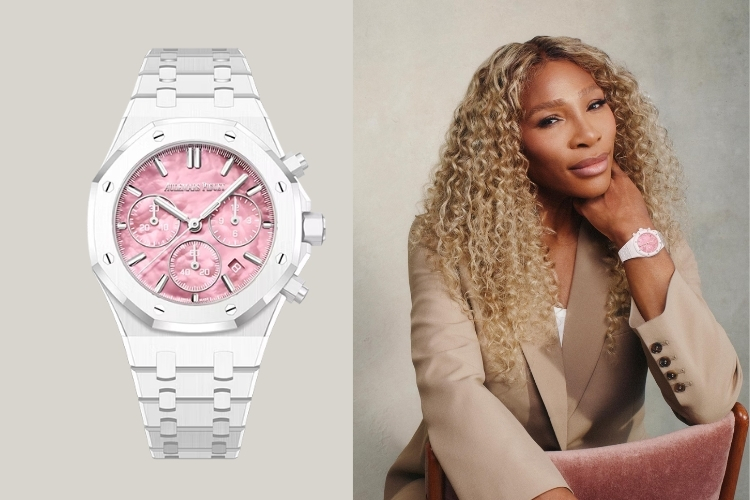 Audemars Piguet ra mắt Royal Oak mới cùng Serena Williams 4 Kỳ Lân Luxury audemars piguet ra mat royal oak moi cung serena williams 1 Audemars Piguet ra mắt Royal Oak mới cùng Serena Williams