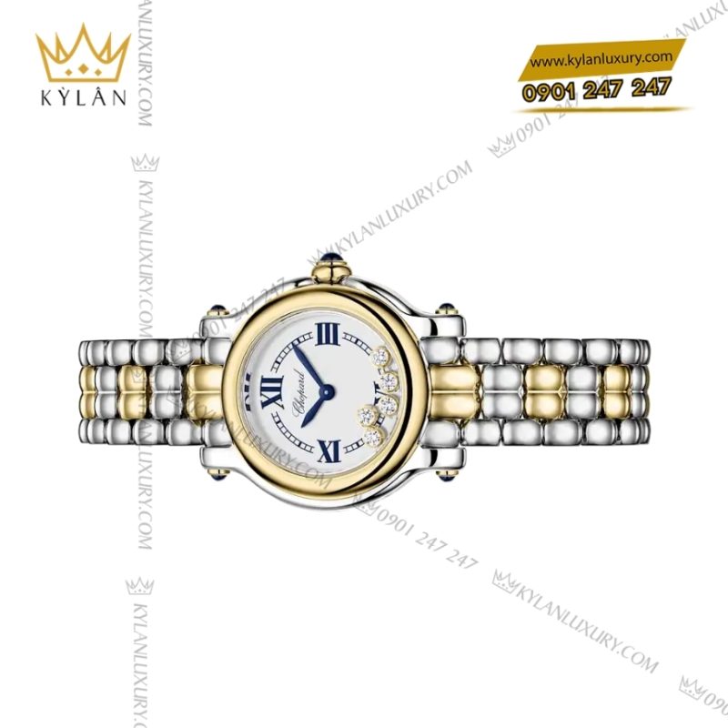 Đồng hồ Chopard Happy Sport The First demi vàng 278633-4001
