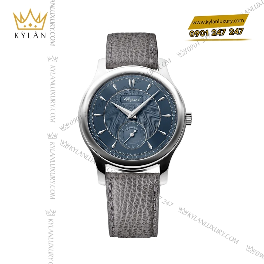 Kỳ Lân Luxury chopard luc 1860 areuse blue 168860 3005 6 Đồng hồ Chopard L.U.C 1860 Areuse Blue 168860-3005