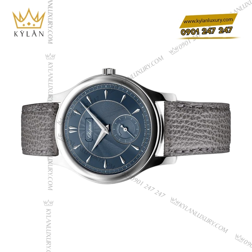 Kỳ Lân Luxury chopard luc 1860 areuse blue 168860 3005 7 Đồng hồ Chopard L.U.C 1860 Areuse Blue 168860-3005
