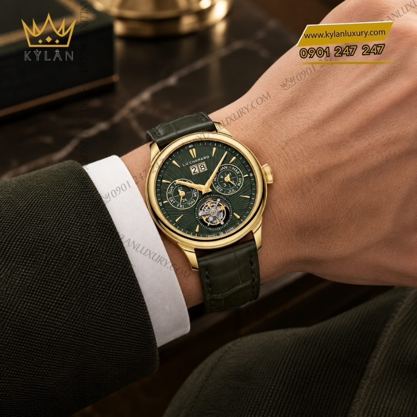 Kỳ Lân Luxury chopard luc flying t twin perpetual 161989 0001 2 Đồng hồ Chopard L.U.C Flying T Twin Perpetual 161989-0001
