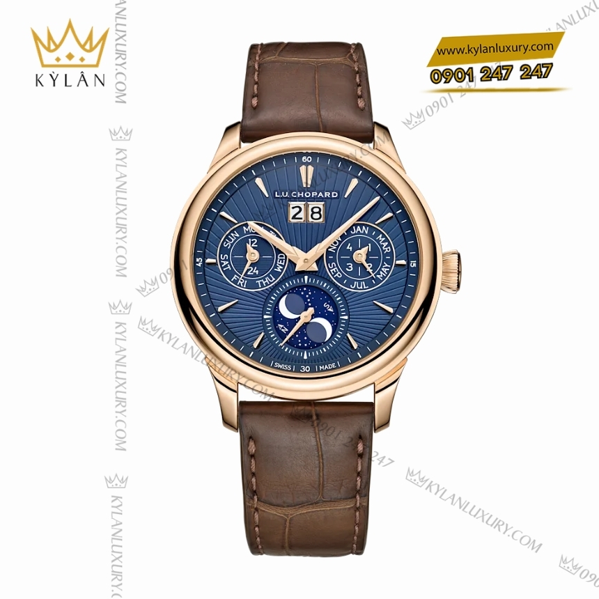 Kỳ Lân Luxury chopard luc lunar one 161951 5001 6 Đồng hồ Chopard L.U.C Lunar One lịch vạn niên 161951-5001