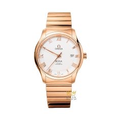 Đồng hồ Omega làm dây vàng hồng nguyên khối