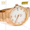 Đồng hồ Omega làm dây vàng hồng nguyên khối