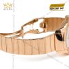 Đồng hồ Omega làm dây vàng hồng nguyên khối