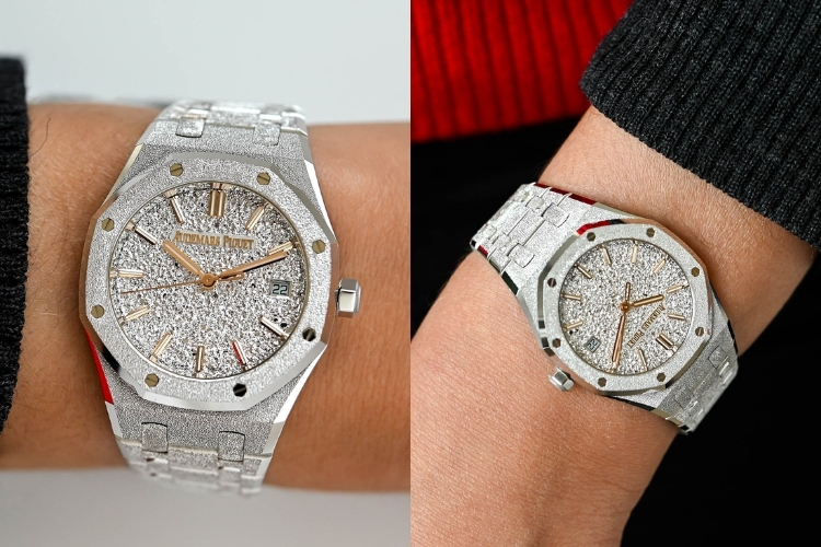 Kỳ Lân Luxury frosted gold audemars piguet duoc tao ra nhu the nao 3 Frosted Gold Audemars Piguet được tạo ra như thế nào?