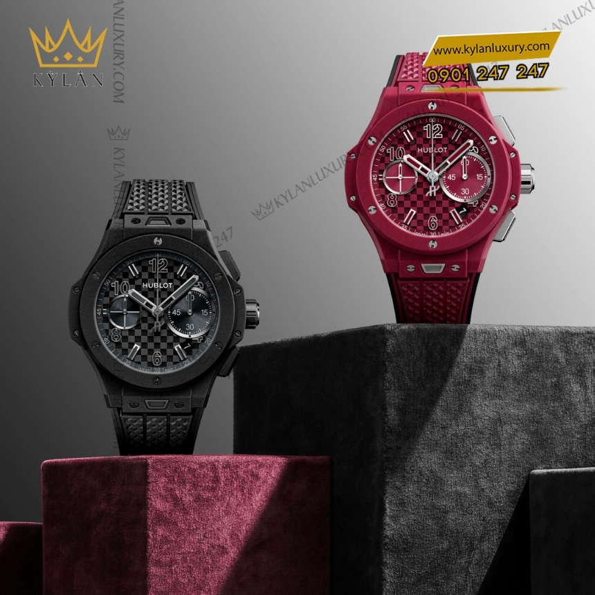 Kỳ Lân Luxury hublot big bang original soft touch all red 43mm 6 Đồng hồ Hublot Big Bang Original Soft Touch All Red 43mm