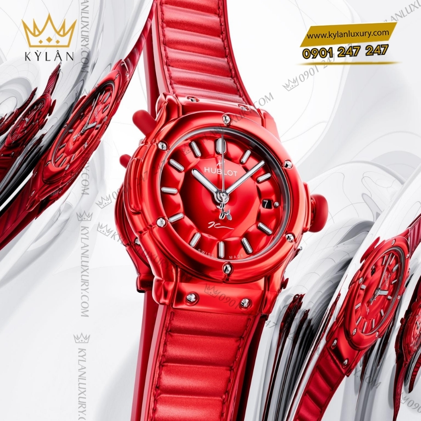 Kỳ Lân Luxury hublot classic fusion balloon dog red 42mm 2 Đồng hồ Hublot Classic Fusion Balloon Dog Red 42mm