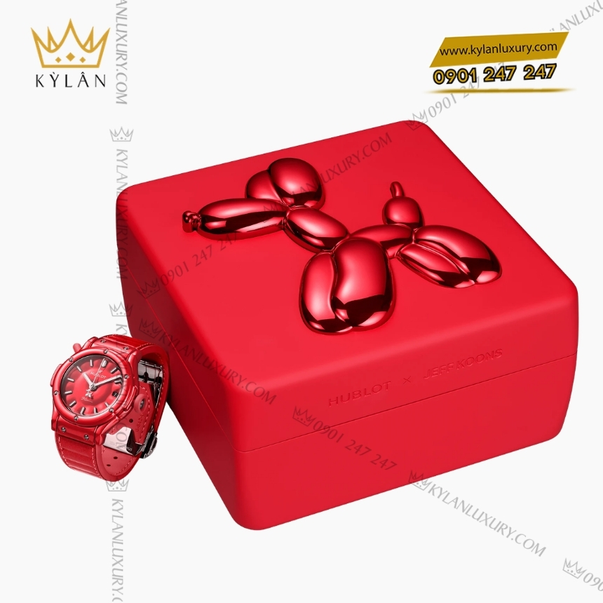 Kỳ Lân Luxury hublot classic fusion balloon dog red 42mm 7 Đồng hồ Hublot Classic Fusion Balloon Dog Red 42mm