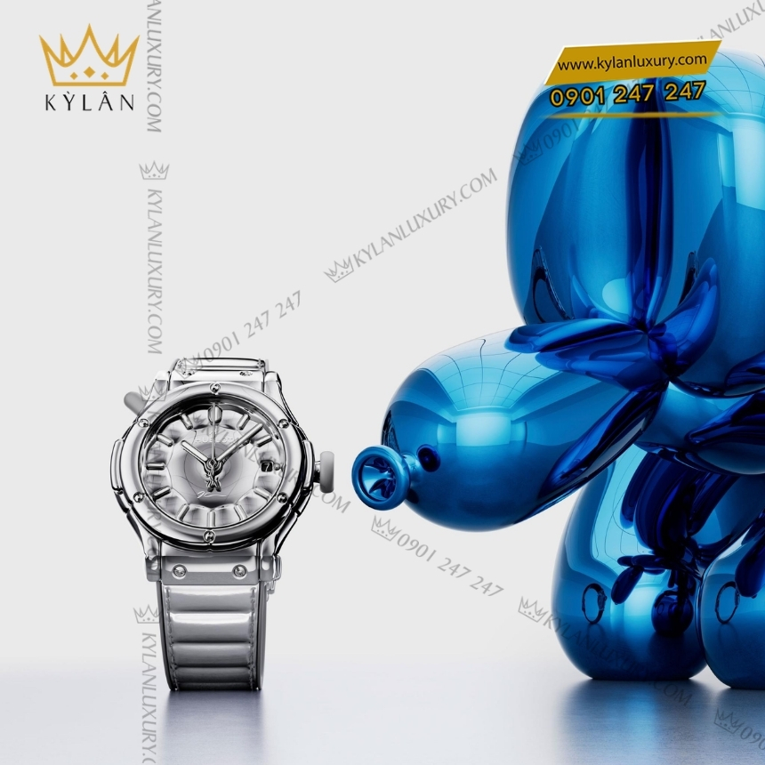 Kỳ Lân Luxury hublot classic fusion balloon dog silver 42mm 2 Đồng hồ Hublot Classic Fusion Balloon Dog Sliver 42mm