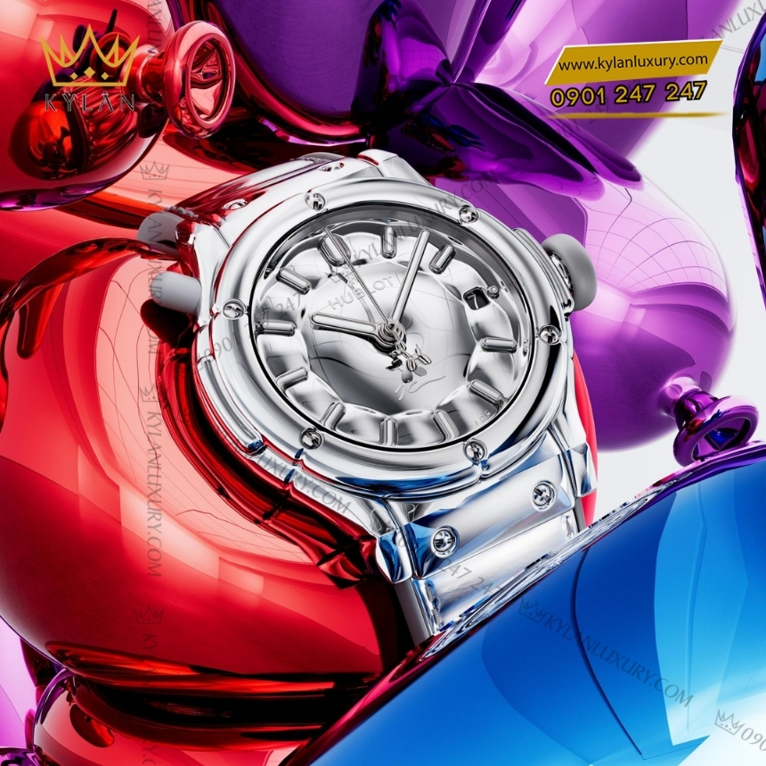 Kỳ Lân Luxury hublot classic fusion balloon dog silver 42mm 3 Đồng hồ Hublot Classic Fusion Balloon Dog Sliver 42mm
