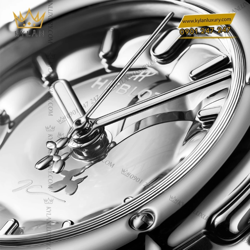Kỳ Lân Luxury hublot classic fusion balloon dog silver 42mm 5 Đồng hồ Hublot Classic Fusion Balloon Dog Sliver 42mm
