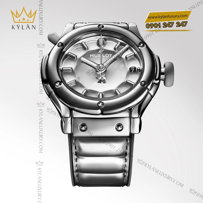 Kỳ Lân Luxury hublot classic fusion balloon dog silver 42mm 6 Đồng hồ Hublot Classic Fusion Balloon Dog Sliver 42mm