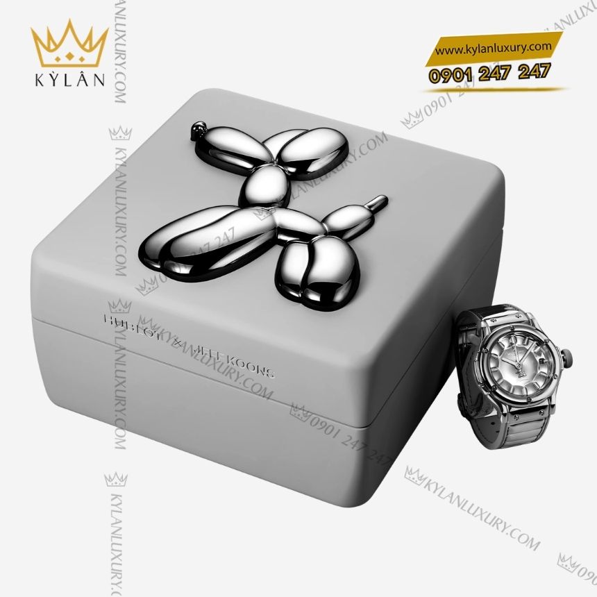 Kỳ Lân Luxury hublot classic fusion balloon dog silver 42mm 7 Đồng hồ Hublot Classic Fusion Balloon Dog Sliver 42mm