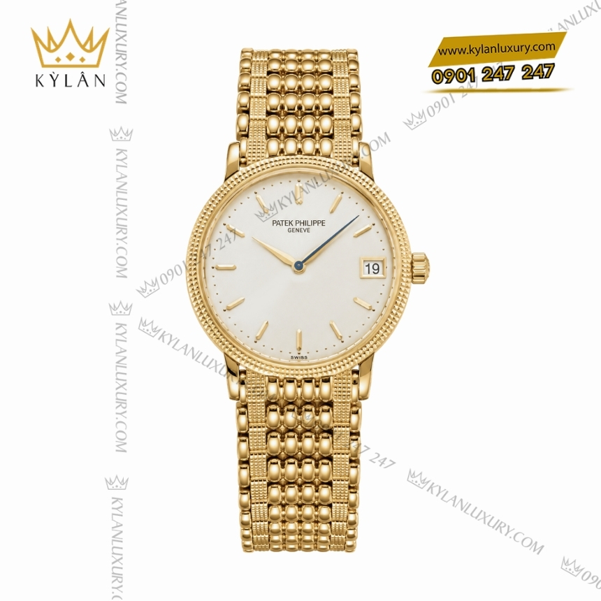 Kỳ Lân Luxury patek philippe calatrava vang khoi 3802 208j 010 3 Đồng hồ Patek Philippe Calatrava vàng khối 3802/208J-010