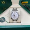 Đồng hồ Rolex Datejust 36 mặt số bạc dây oyster 126284RBR-0006