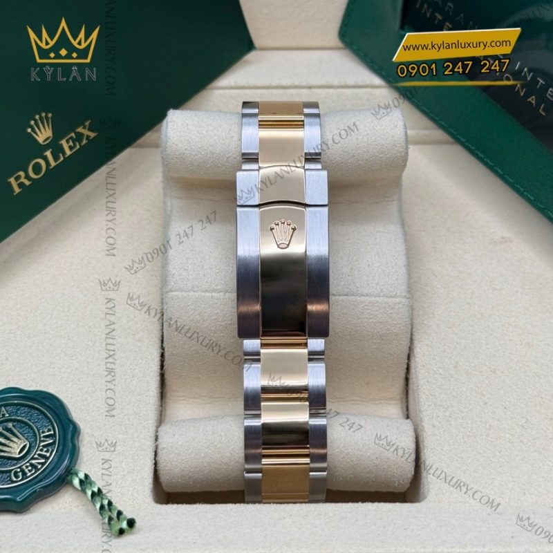 Đồng hồ Rolex Datejust 36 mặt đen dây oyster 126283RBR-0008
