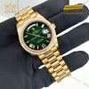 Đồng hồ Rolex Day Date 40 xanh ombre vành kim vuông 228398TBR-0042