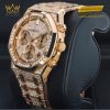 Đồng hồ Royal Oak Chronograph vàng hồng kim cương 26242OR