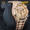 Đồng hồ Royal Oak Chronograph vàng hồng kim cương 26242OR
