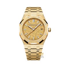 Đồng hồ Royal Oak mặt số Crystal Sand 34mm 77450BA