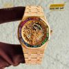 Đồng hồ Royal Oak Double Balance Wheel Rainbow 15468OR