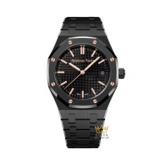 Đồng hồ Royal Oak Selfwinding Black Ceramic 34mm 77350CE