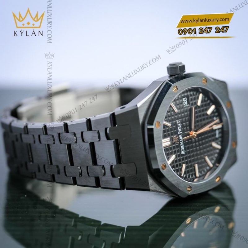 Đồng hồ Royal Oak Selfwinding Black Ceramic 34mm 77350CE