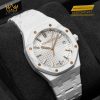 Đồng hồ Royal Oak Selfwinding ceramic trắng 34mm 77350CB