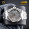 Đồng hồ Royal Oak thép mặt số xám 37mm 15550ST