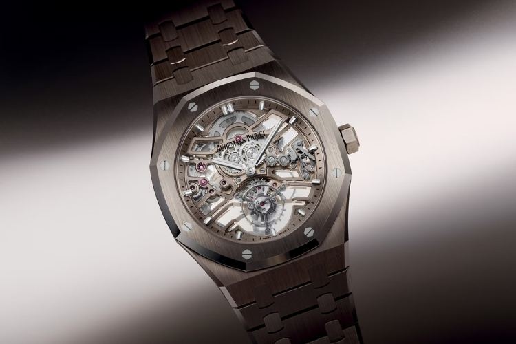 Những phiên bản Royal Oak Tourbilon dành cho người yêu đồng hồ cơ phức tạp 4 Kỳ Lân Luxury royal oak tourbillon noi bat 13 Những phiên bản Royal Oak Tourbilon dành cho người yêu đồng hồ cơ phức tạp