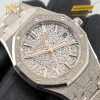 Đồng hồ Royal Oak vàng trắng mặt số Crystal Sand 34mm 77450BC
