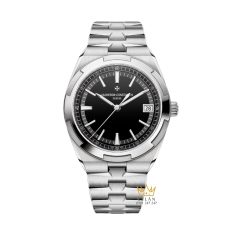 Đồng hồ Vacheron Constantin Overseas Self Winding thép mặt số đen 4520V