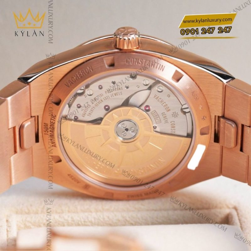 Đồng hồ Vacheron Constantin Overseas Self Winding mặt xanh dương 4520V