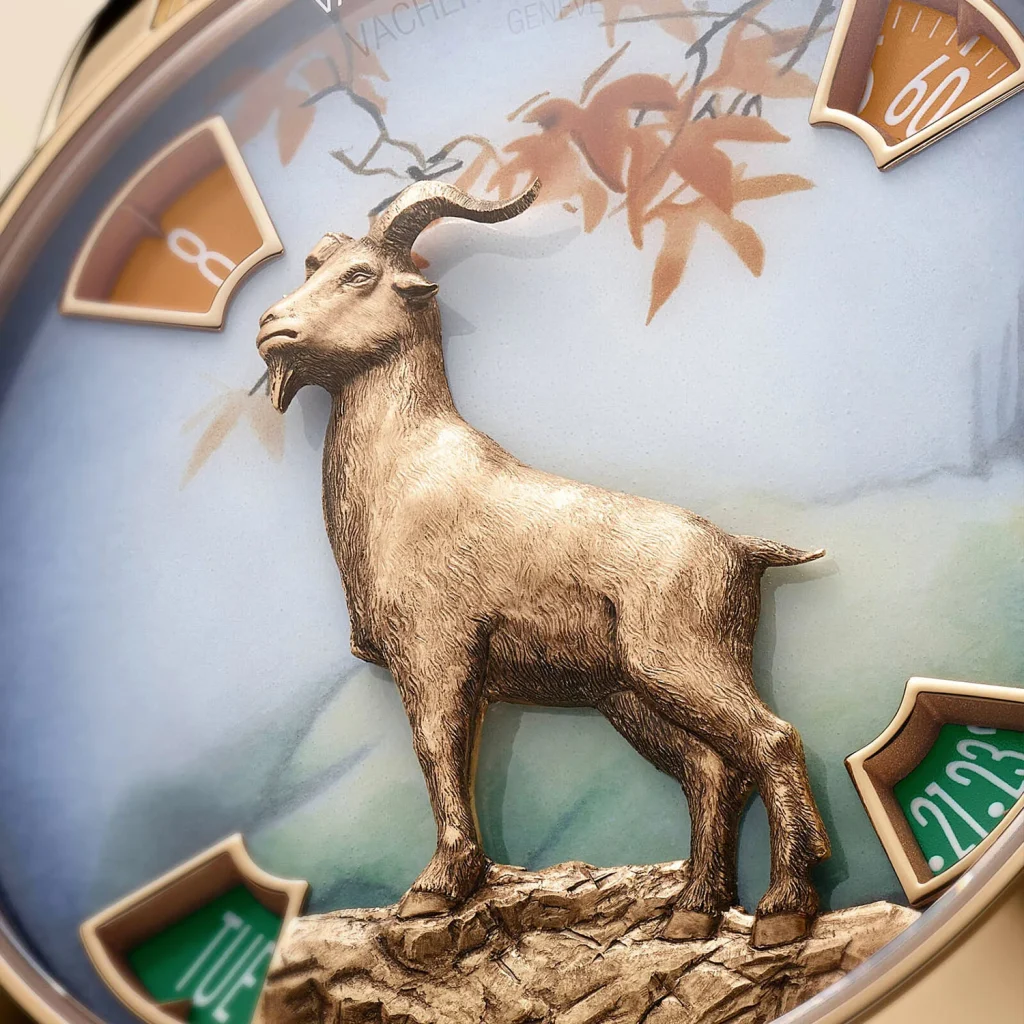 Đồng hồ Vacheron Constantin Métiers d'Art Year of the Goat 3 Kỳ Lân Luxury Dong ho Vacheron Constantin Metiers dArt2 Đồng hồ Vacheron Constantin Métiers d'Art Year of the Goat