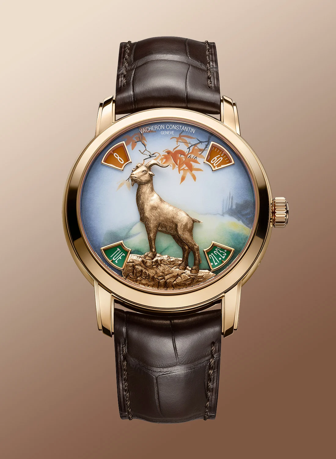 Đồng hồ Vacheron Constantin Métiers d'Art Year of the Goat 1 Kỳ Lân Luxury Dong ho Vacheron Constantin Metiers dArt3 Đồng hồ Vacheron Constantin Métiers d'Art Year of the Goat