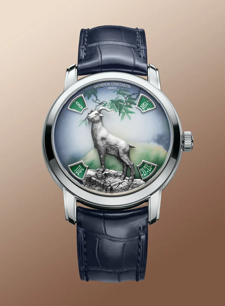 Đồng hồ Vacheron Constantin Métiers d'Art Year of the Goat 2 Đồng hồ Vacheron Constantin Métiers d'Art Year of the Goat