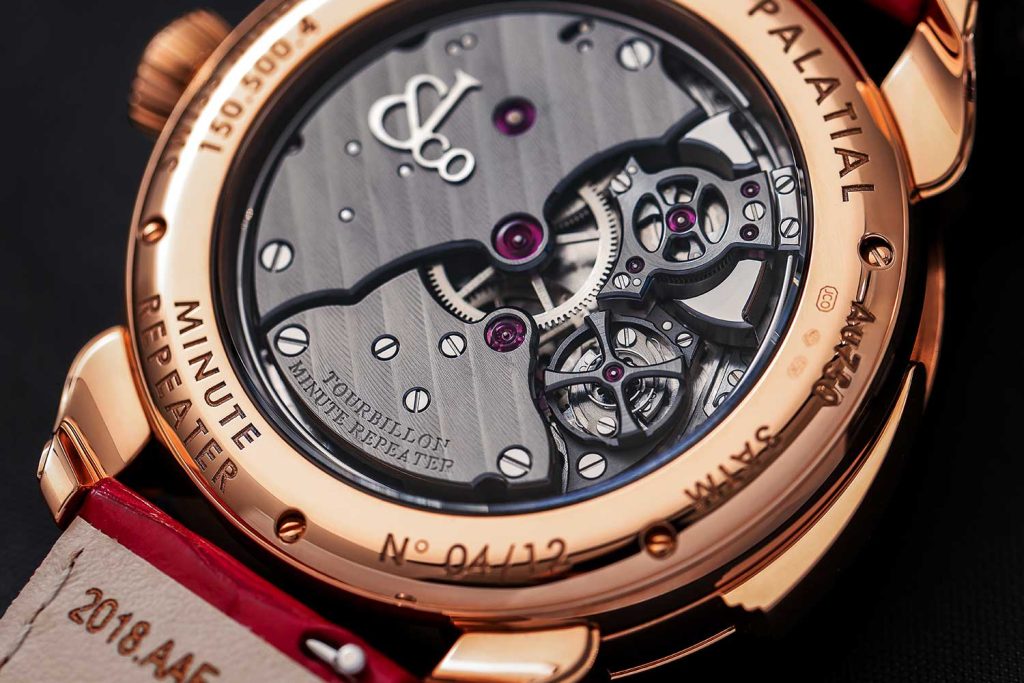 Kỳ Lân Luxury Dong ho diem chuong Jacob Co Palatial Flying Tourbillon Minute Repeater3 Đồng hồ Jacob & Co Palatial Flying Minute Repeater Tourbillon