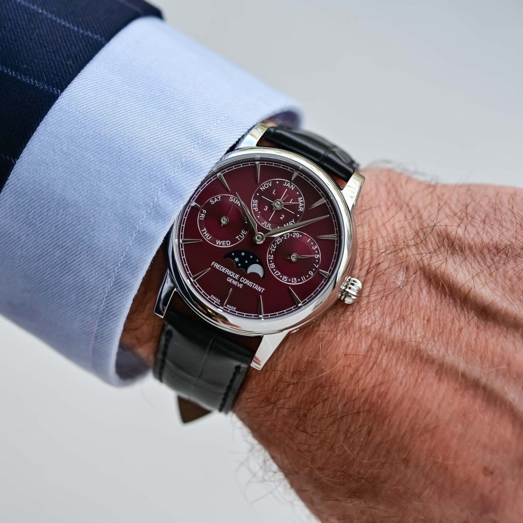 Frederique Constant Classic Perpetual Calendar - Burgundy