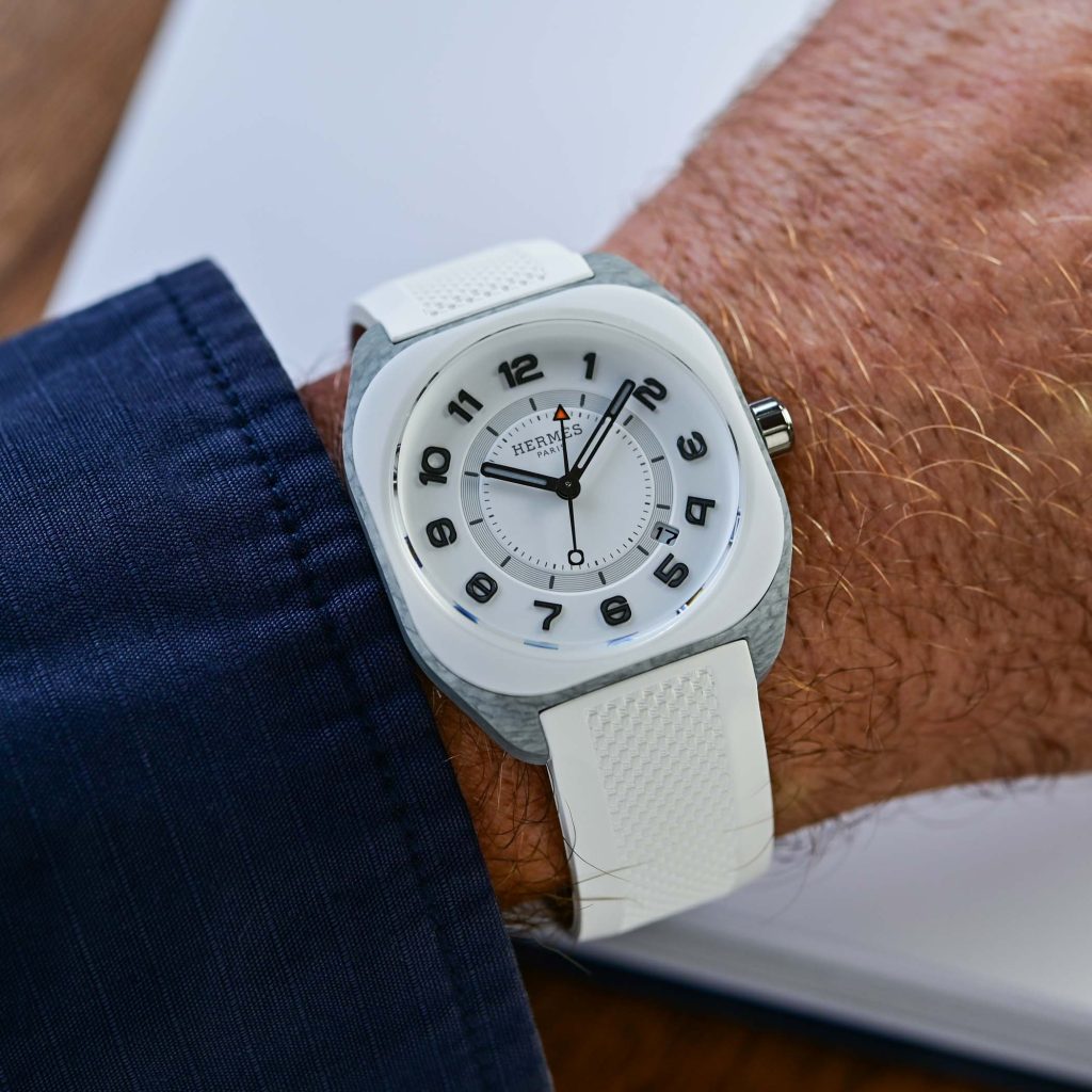 Đồng hồ Hermes H08 Bleu de Malte And Blanc Chantilly 3 Kỳ Lân Luxury Hermes H08 Bleu de Malte And Blanc Chantilly2 Đồng hồ Hermes H08 Bleu de Malte And Blanc Chantilly